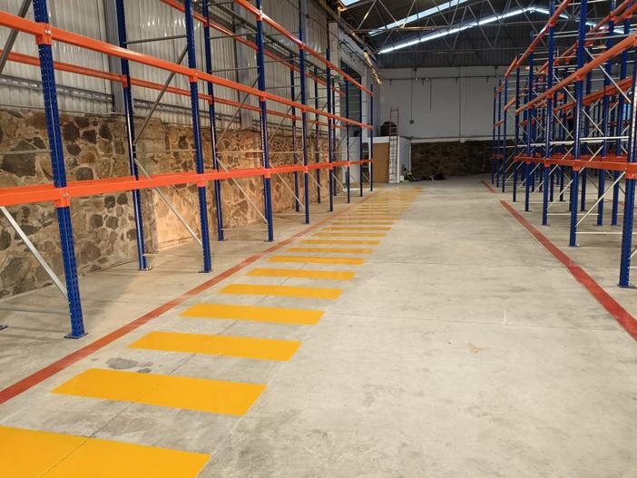 Señalización vial nocturna